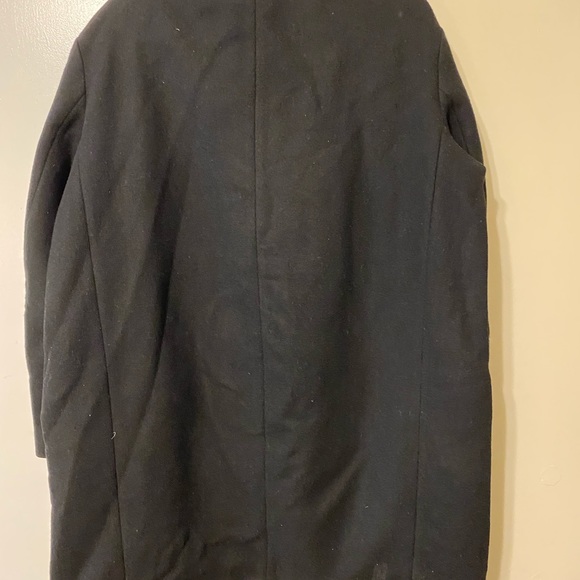 Everlane black wool coat with pockets size 8 - Picture 4 of 6